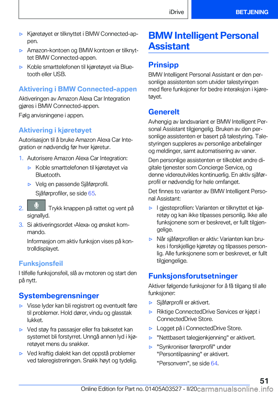 BMW X3 2020  InstruksjonsbØker (in Norwegian) 'x�K�j�