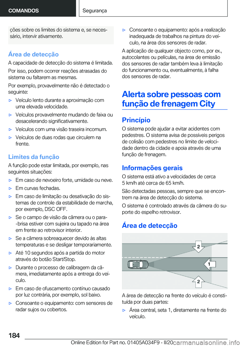 BMW X3 2020  Manual do condutor (in Portuguese) �