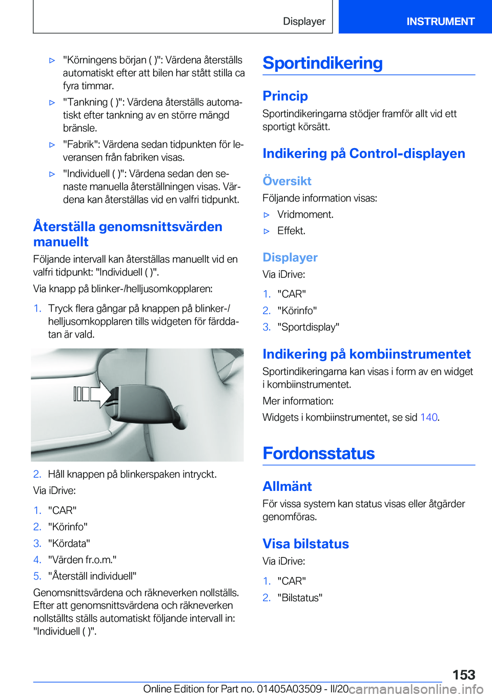 BMW X3 2020  InstruktionsbÖcker (in Swedish) 'x��K�