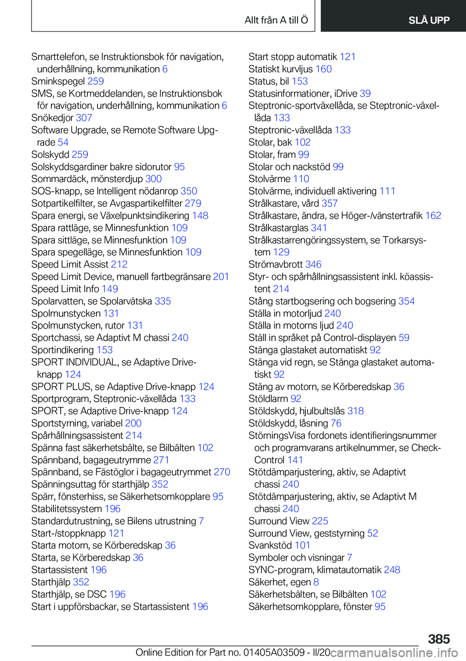 BMW X3 2020  InstruktionsbÖcker (in Swedish) �S�m�a�r�t�t�e�l�e�f�o�n�,��s�e��I�n�s�t�r�u�k�t�i�o�n�s�b�o�k��f�