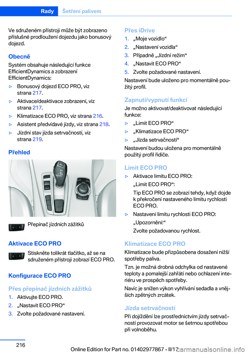 BMW X3 2017  Návod na použití (in Czech) �V�e� �s�d�r�u ;�e�n�é�m� �p �