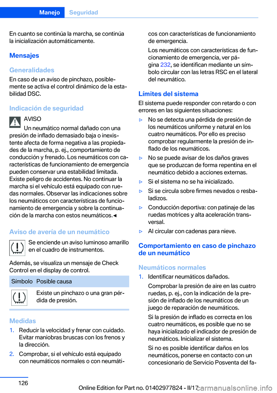 BMW X3 2017  Manuales de Empleo (in Spanish) �E�n� �c�u�a�n�t�o� �s�e� �c�o�n�t�i�n�