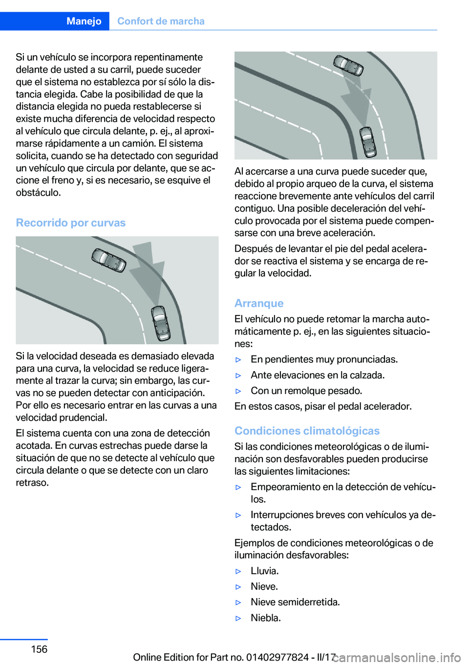BMW X3 2017  Manuales de Empleo (in Spanish) �S�i� �u�n� �v�e�h�