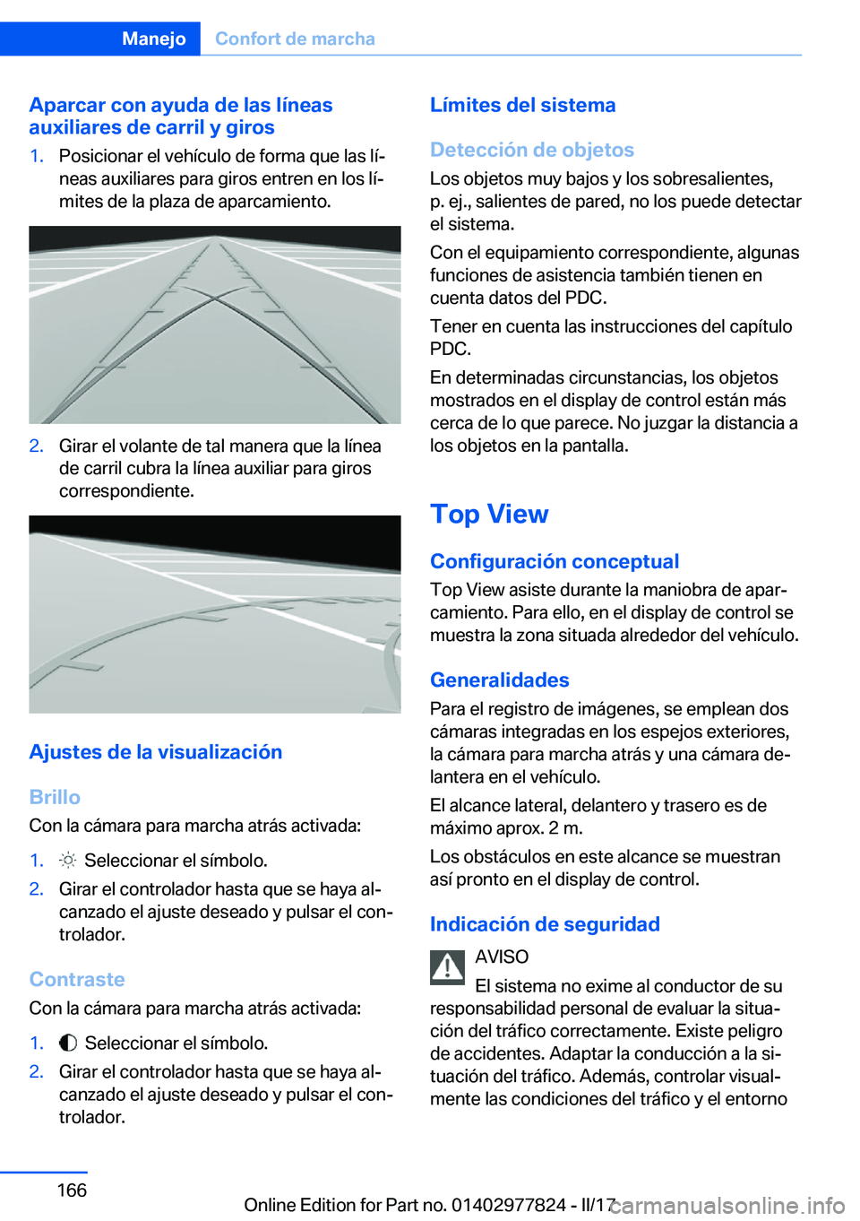 BMW X3 2017  Manuales de Empleo (in Spanish) �A�p�a�r�c�a�r��c�o�n��a�y�u�d�a��d�e��l�a�s��l�