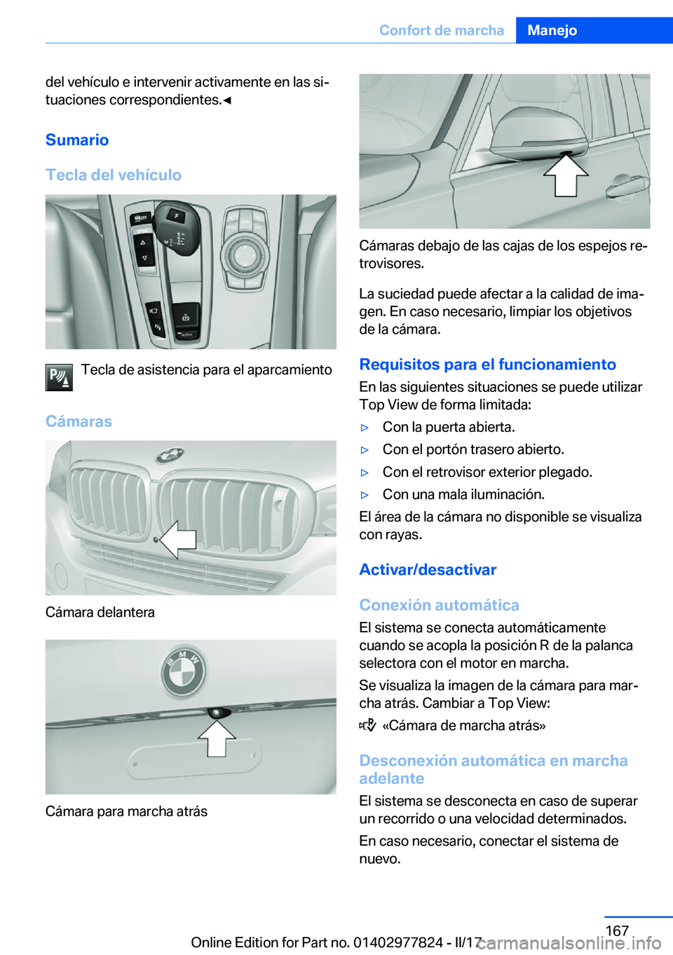 BMW X3 2017  Manuales de Empleo (in Spanish) �d�e�l� �v�e�h�