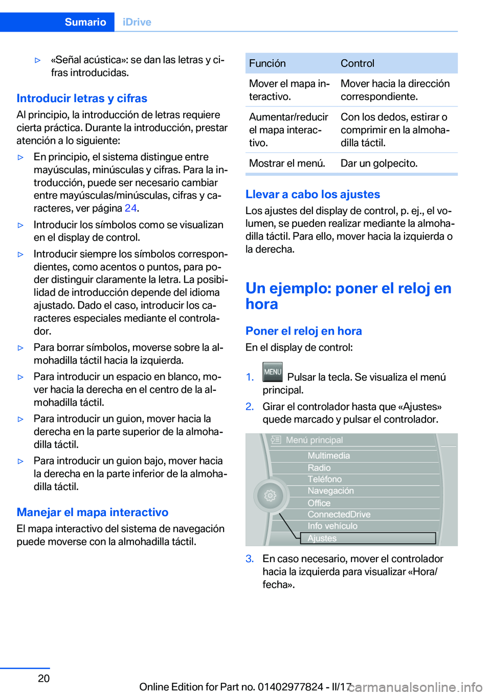 BMW X3 2017  Manuales de Empleo (in Spanish) 'y�«�S�e�ñ�a�l� �a�c�