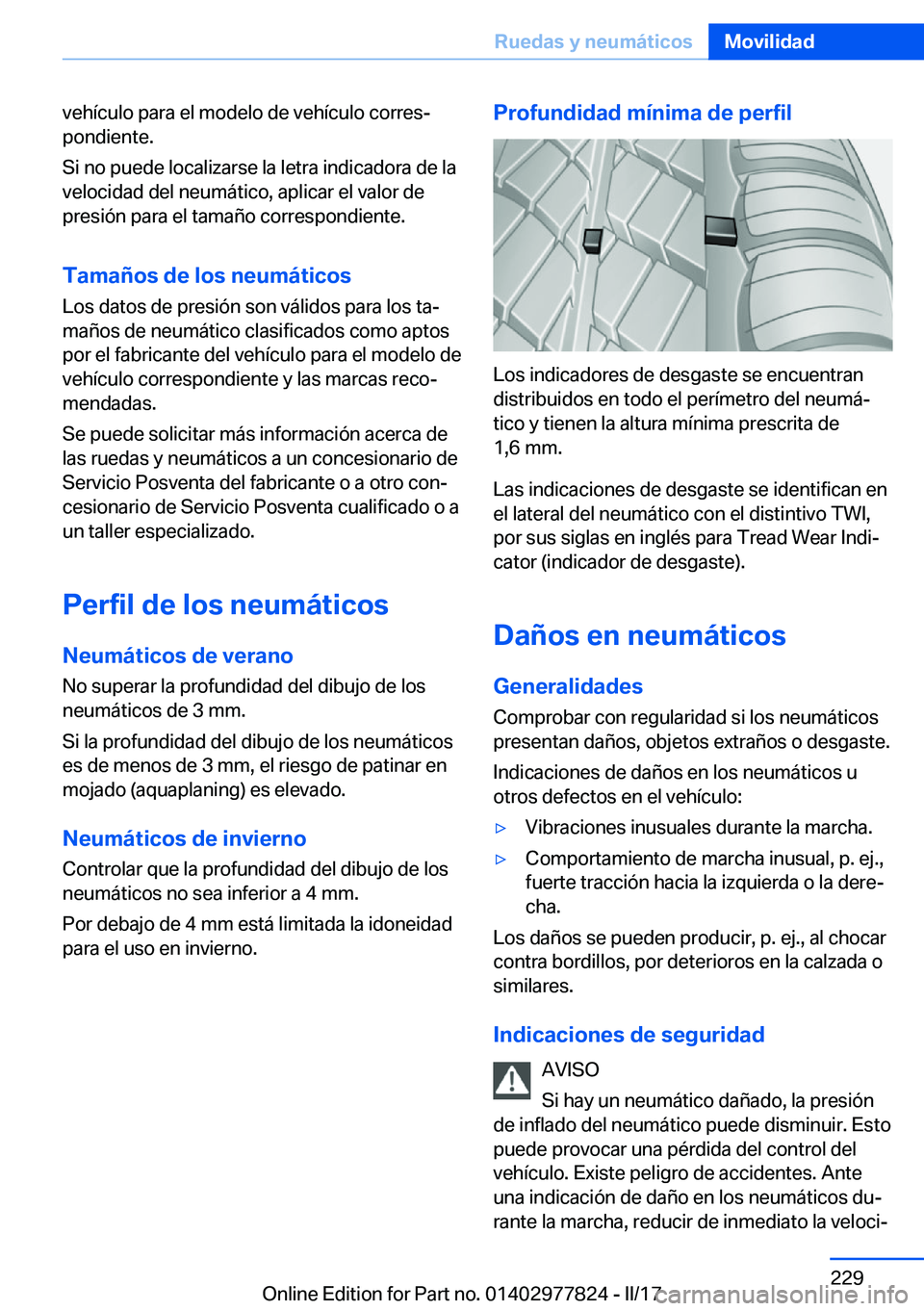 BMW X3 2017  Manuales de Empleo (in Spanish) �v�e�h�