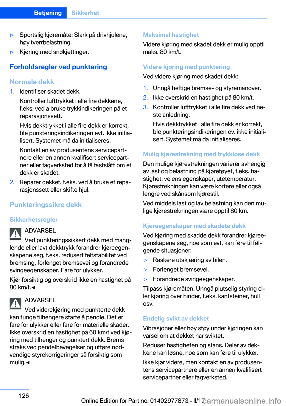 BMW X3 2017  InstruksjonsbØker (in Norwegian) 'y�S�p�o�r�t�s�l�i�g� �k�j�