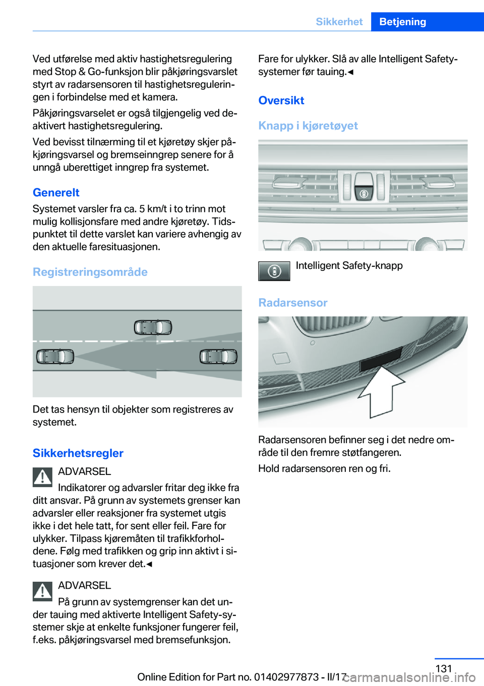 BMW X3 2017  InstruksjonsbØker (in Norwegian) �V�e�d� �u�t�f�