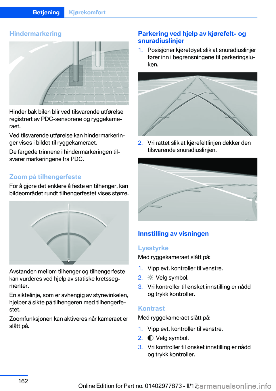 BMW X3 2017  InstruksjonsbØker (in Norwegian) �H�i�n�d�e�r�m�a�r�k�e�r�i�n�g
�H�i�n�d�e�r� �b�a�k� �b�i�l�e�n� �b�l�i�r� �v�e�d� �t�i�l�s�v�a�r�e�n�d�e� �u�t�f�
