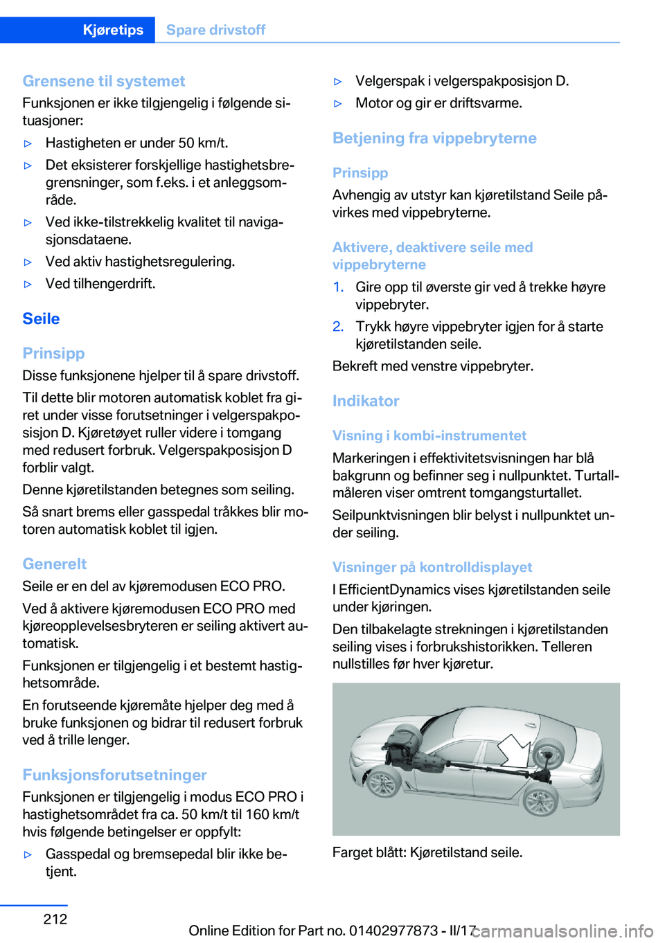 BMW X3 2017  InstruksjonsbØker (in Norwegian) �G�r�e�n�s�e�n�e��t�i�l��s�y�s�t�e�m�e�t
�F�u�n�k�s�j�o�n�e�n� �e�r� �i�k�k�e� �t�i�l�g�j�e�n�g�e�l�i�g� �i� �f�