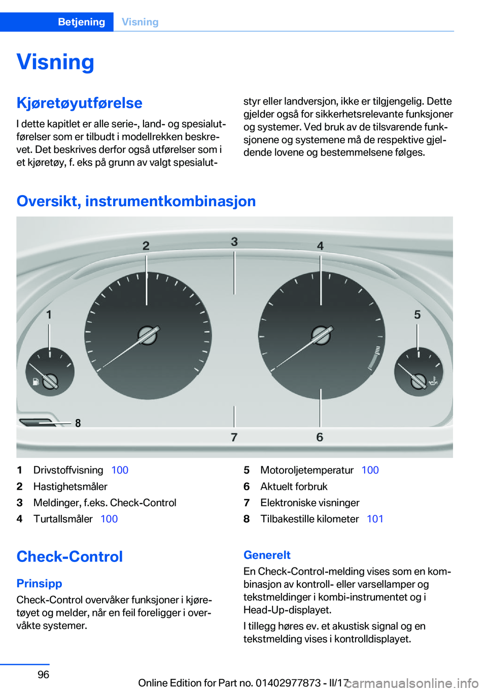 BMW X3 2017  InstruksjonsbØker (in Norwegian) �V�i�s�n�i�n�g�K�j�