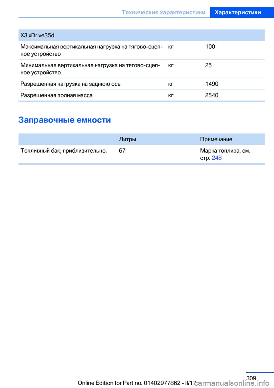BMW X3 2017  Руково �X�3� �x�D�r�i�v�e�3�5�d 