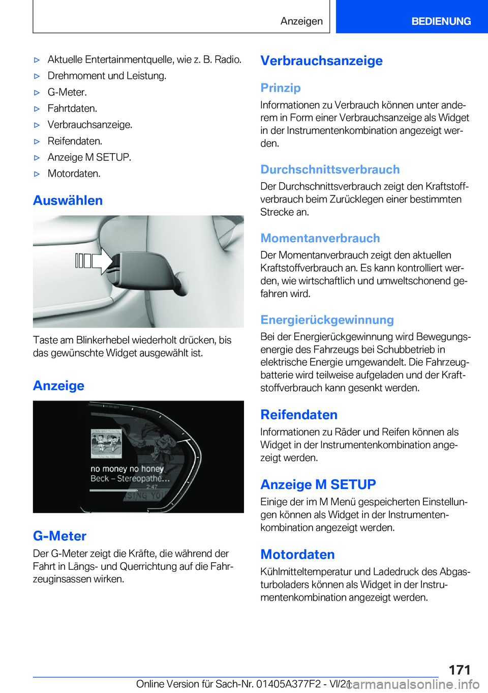 BMW X3 M 2022  Betriebsanleitungen (in German) 'x�A�k�t�u�e�l�l�e��E�n�t�e�r�t�a�i�n�m�e�n�t�q�u�e�l�l�e�,��w�i�e��z�.��B�.��R�a�d�i�o�.'x�D�r�e�h�m�o�m�e�n�t��u�n�d��L�e�i�s�t�u�n�g�.'x�G�-�M�e�t�e�r�.'x�F�a�h�r�t�d�a�t�e�n