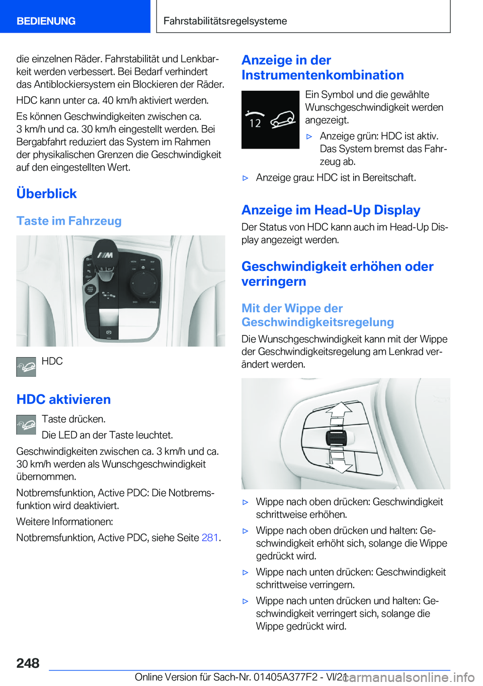 BMW X3 M 2022  Betriebsanleitungen (in German) �d�i�e��e�i�n�z�e�l�n�e�n��R�