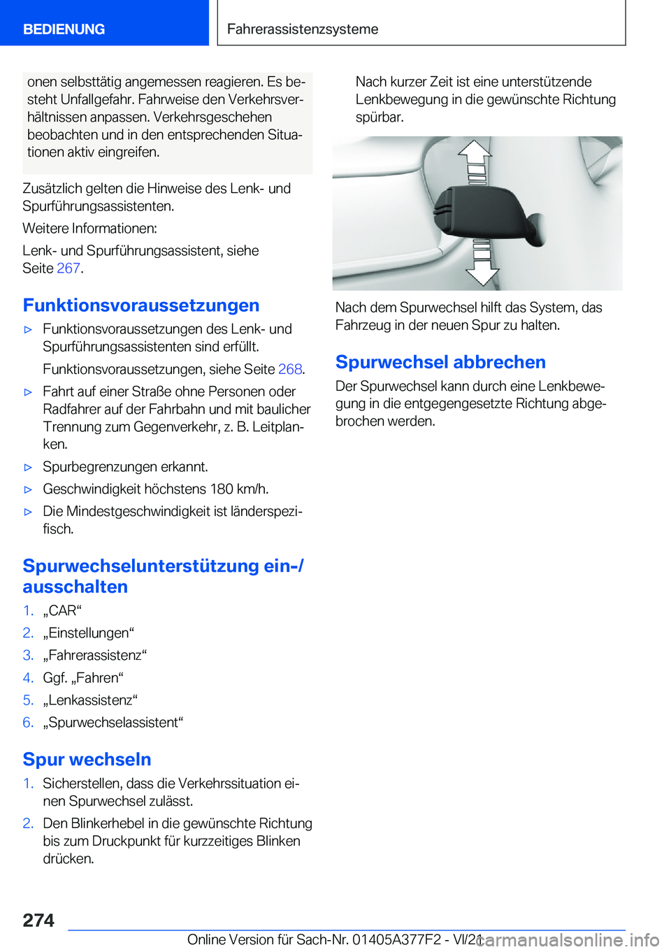BMW X3 M 2022  Betriebsanleitungen (in German) �o�n�e�n��s�e�l�b�s�t�t�