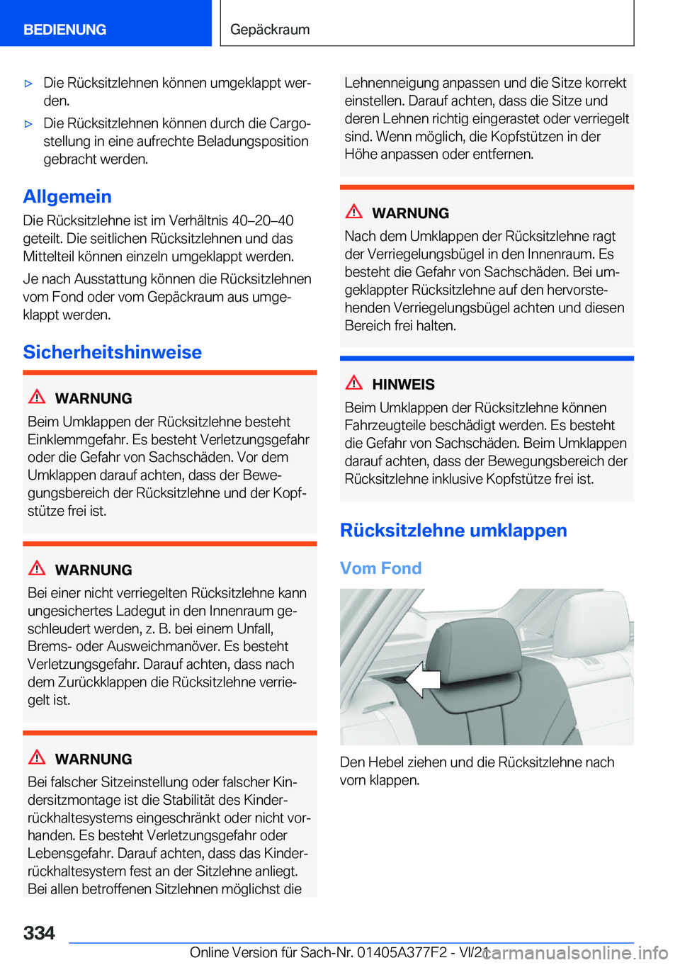 BMW X3 M 2022  Betriebsanleitungen (in German) 'x�D�i�e��R�