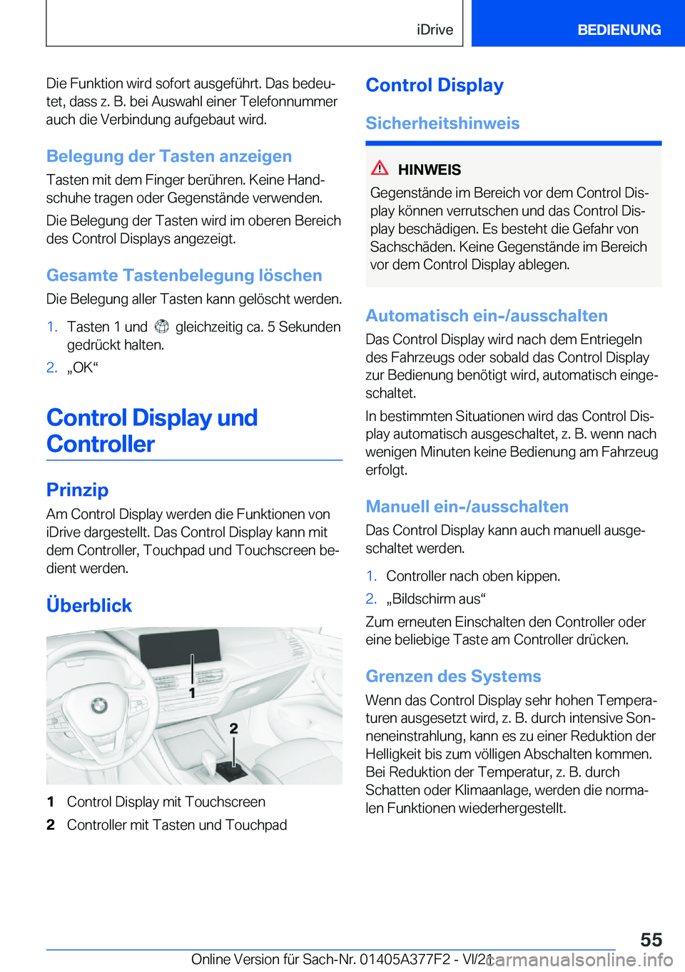 BMW X3 M 2022  Betriebsanleitungen (in German) �D�i�e��F�u�n�k�t�i�o�n��w�i�r�d��s�o�f�o�r�t��a�u�s�g�e�f�