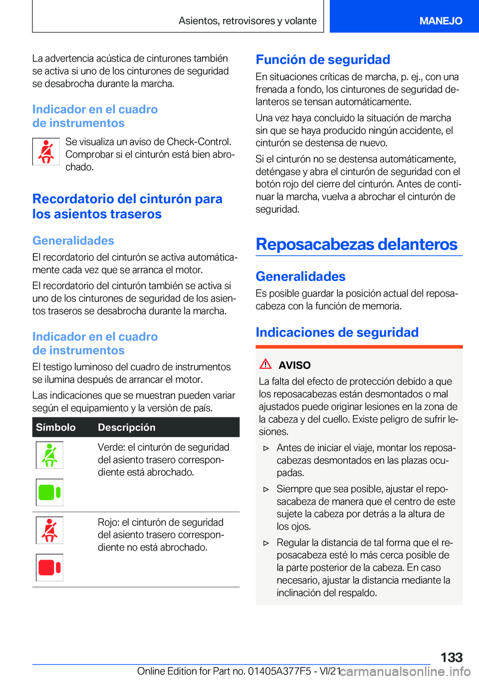 BMW X3 M 2022  Manuales de Empleo (in Spanish) �L�a��a�d�v�e�r�t�e�n�c�i�a��a�c�