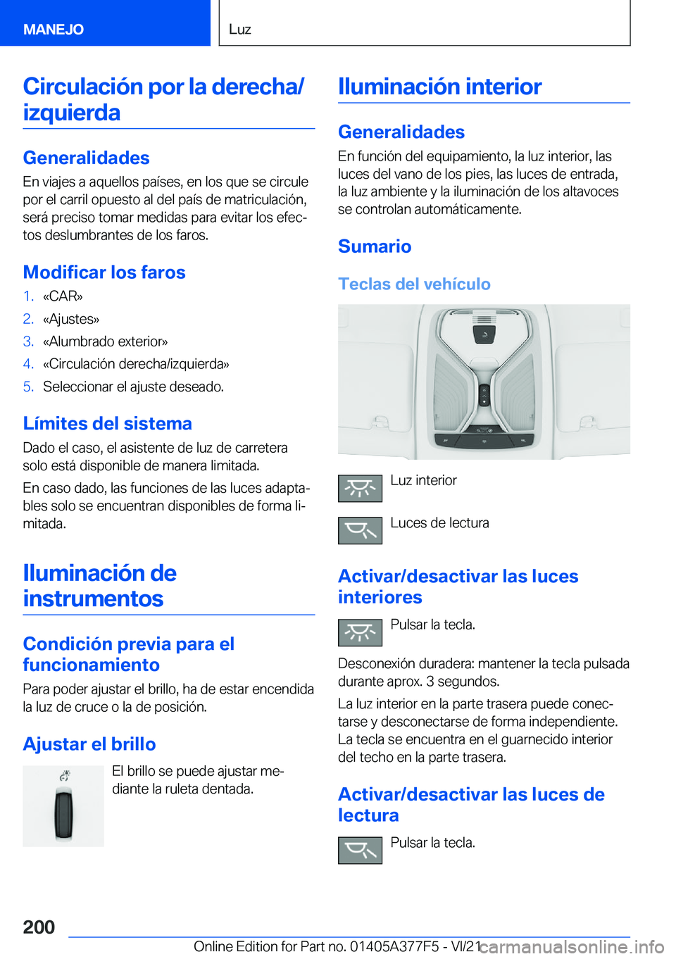BMW X3 M 2022  Manuales de Empleo (in Spanish) �C�i�r�c�u�l�a�c�i�