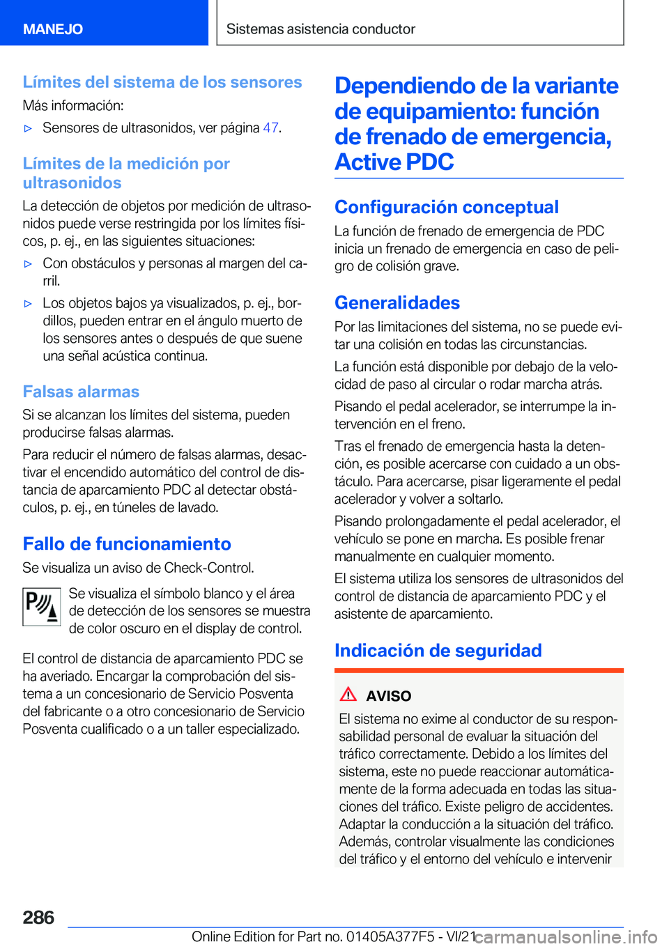 BMW X3 M 2022  Manuales de Empleo (in Spanish) �L�