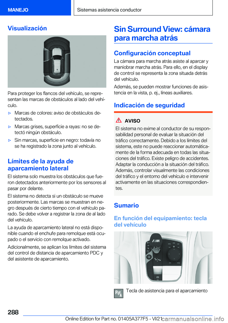 BMW X3 M 2022  Manuales de Empleo (in Spanish) �V�i�s�u�a�l�i�z�a�c�i�