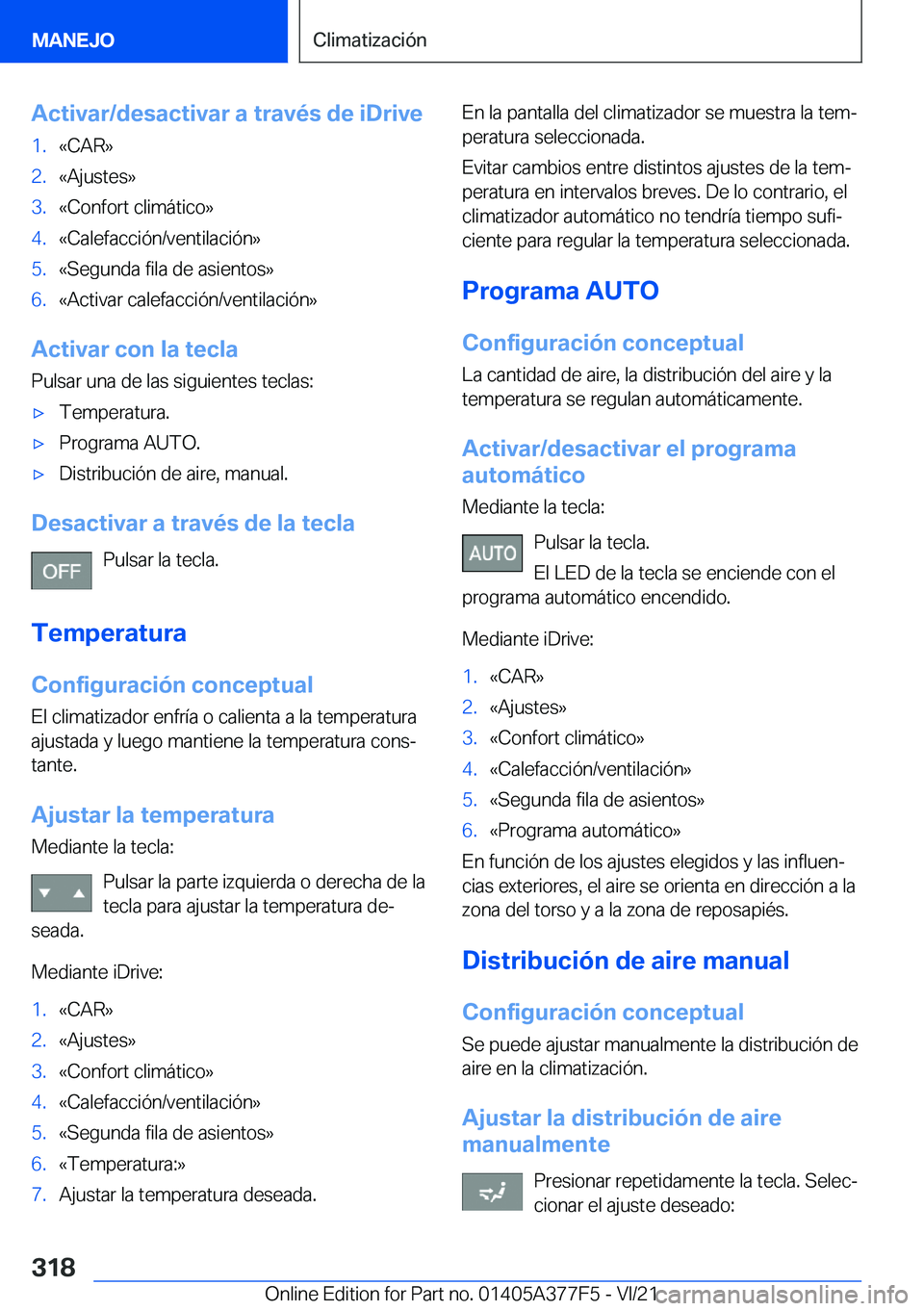 BMW X3 M 2022  Manuales de Empleo (in Spanish) �A�c�t�i�v�a�r�/�d�e�s�a�c�t�i�v�a�r��a��t�r�a�v�