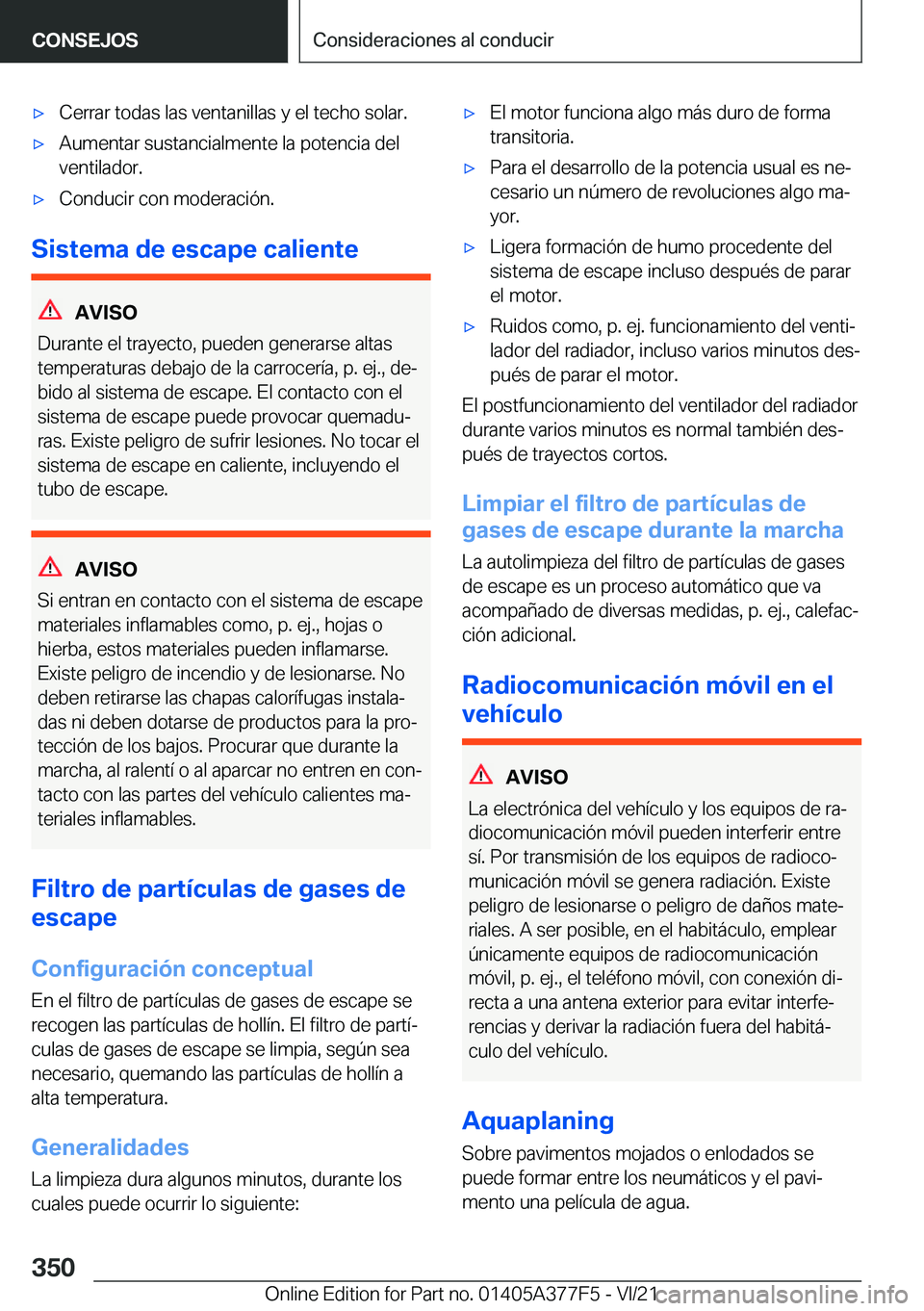 BMW X3 M 2022  Manuales de Empleo (in Spanish) x�C�e�r�r�a�r��t�o�d�a�s��l�a�s��v�e�n�t�a�n�i�l�l�a�s��y��e�l��t�e�c�h�o��s�o�l�a�r�.x�A�u�m�e�n�t�a�r��s�u�s�t�a�n�c�i�a�l�m�e�n�t�e��l�a��p�o�t�e�n�c�i�a��d�e�l�v�e�n�t�i�l�a�d�o�r�.x