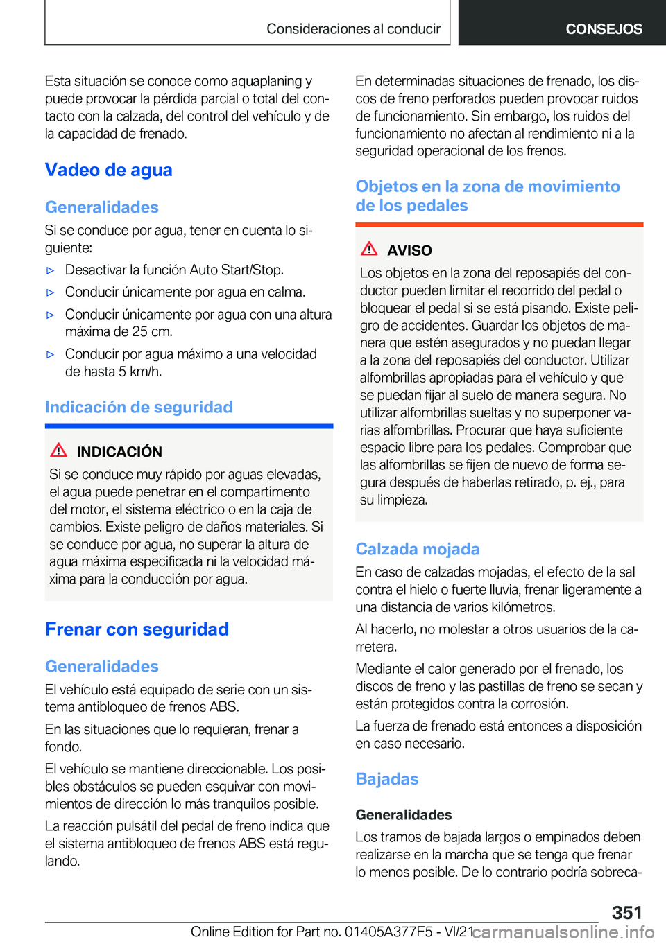 BMW X3 M 2022  Manuales de Empleo (in Spanish) �E�s�t�a��s�i�t�u�a�c�i�