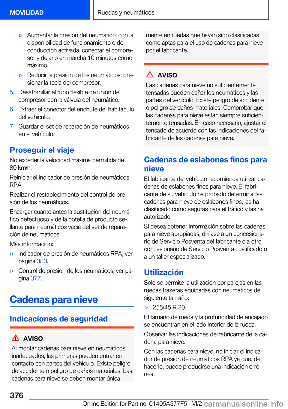 BMW X3 M 2022  Manuales de Empleo (in Spanish) x�A�u�m�e�n�t�a�r��l�a��p�r�e�s�i�