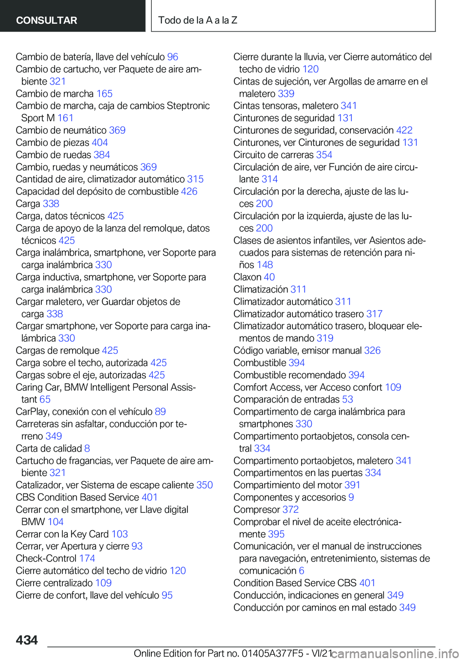 BMW X3 M 2022  Manuales de Empleo (in Spanish) �C�a�m�b�i�o��d�e��b�a�t�e�r�