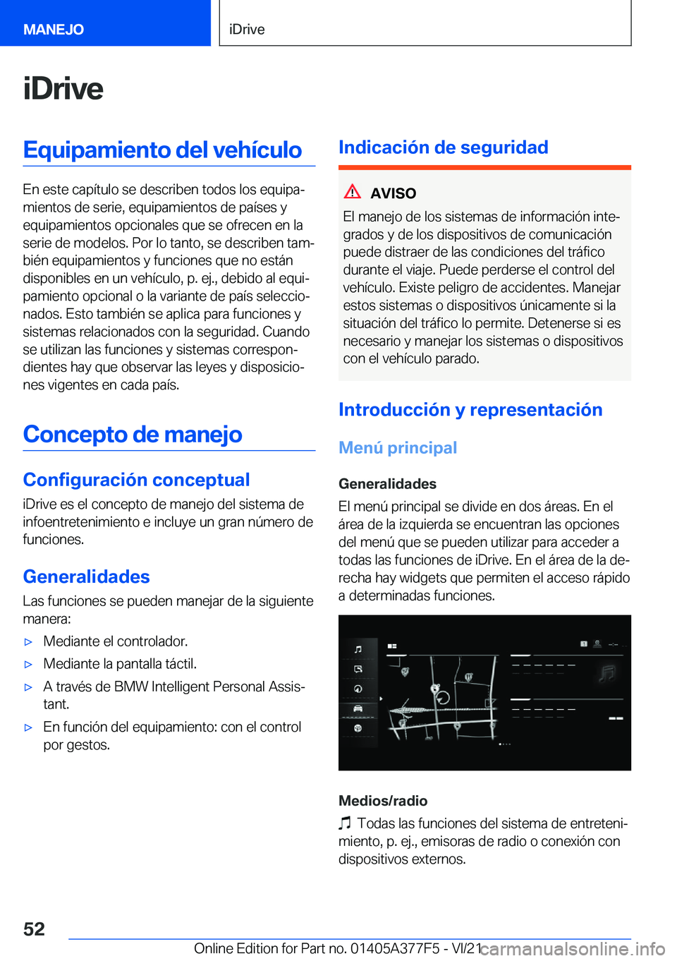 BMW X3 M 2022  Manuales de Empleo (in Spanish) �i�D�r�i�v�e�E�q�u�i�p�a�m�i�e�n�t�o��d�e�l��v�e�h�