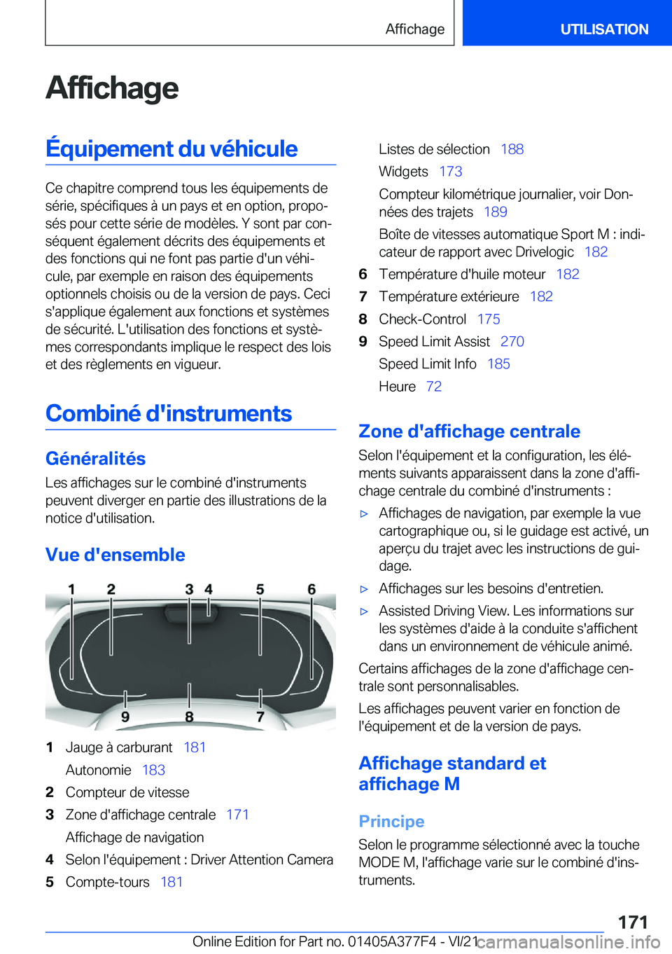 BMW X3 M 2022  Notices Demploi (in French) �A�f�f�i�c�h�a�g�e�