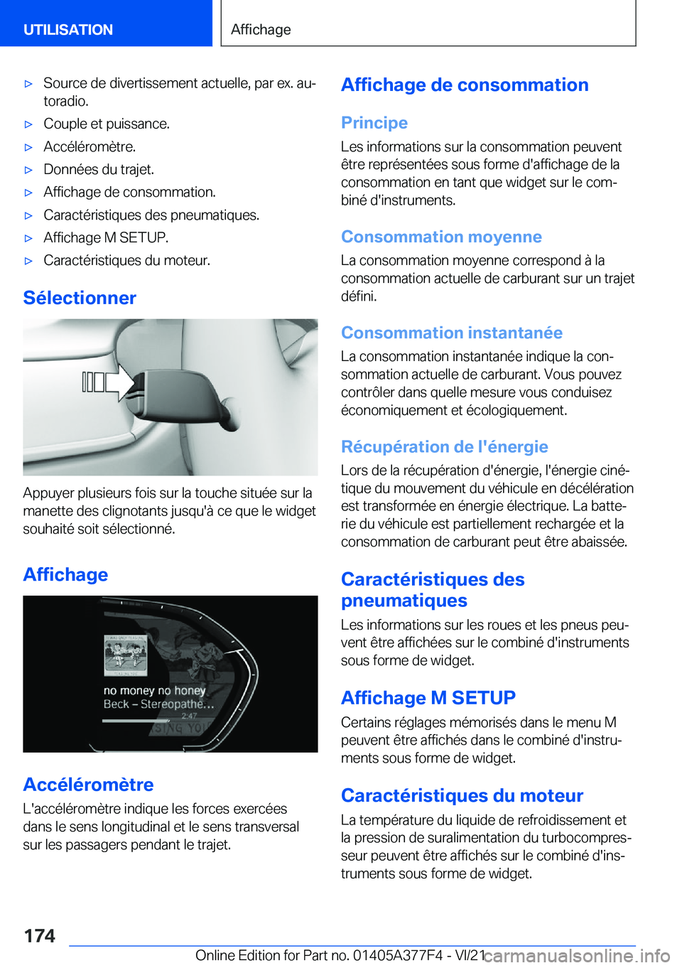 BMW X3 M 2022  Notices Demploi (in French) 'x�S�o�u�r�c�e��d�e��d�i�v�e�r�t�i�s�s�e�m�e�n�t��a�c�t�u�e�l�l�e�,��p�a�r��e�x�.��a�uj�t�o�r�a�d�i�o�.'x�C�o�u�p�l�e��e�t��p�u�i�s�s�a�n�c�e�.'x�A�c�c�é�l�é�r�o�m�è�t�r�e�.