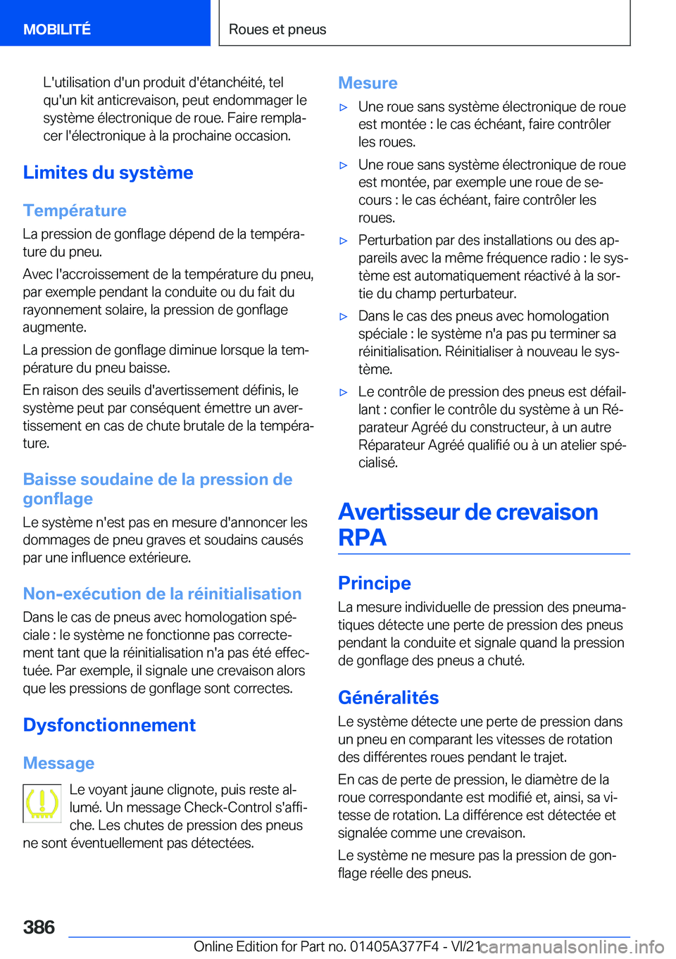 BMW X3 M 2022  Notices Demploi (in French) �L�'�u�t�i�l�i�s�a�t�i�o�n��d�'�u�n��p�r�o�d�u�i�t��d�'�é�t�a�n�c�h�é�i�t�é�,��t�e�l�q�u�'�u�n��k�i�t��a�n�t�i�c�r�e�v�a�i�s�o�n�,��p�e�u�t��e�n�d�o�m�m�a�g�e�r��l�e�s�y�s�