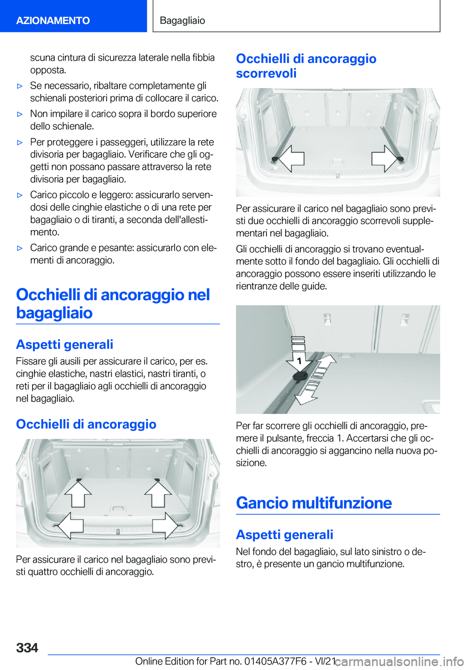 BMW X3 M 2022  Libretti Di Uso E manutenzione (in Italian) �s�c�u�n�a��c�i�n�t�u�r�a��d�i��s�i�c�u�r�e�z�z�a��l�a�t�e�r�a�l�e��n�e�l�l�a��f�i�b�b�i�a�o�p�p�o�s�t�a�.'x�S�e��n�e�c�e�s�s�a�r�i�o�,��r�i�b�a�l�t�a�r�e��c�o�m�p�l�e�t�a�m�e�n�t�e��g�l