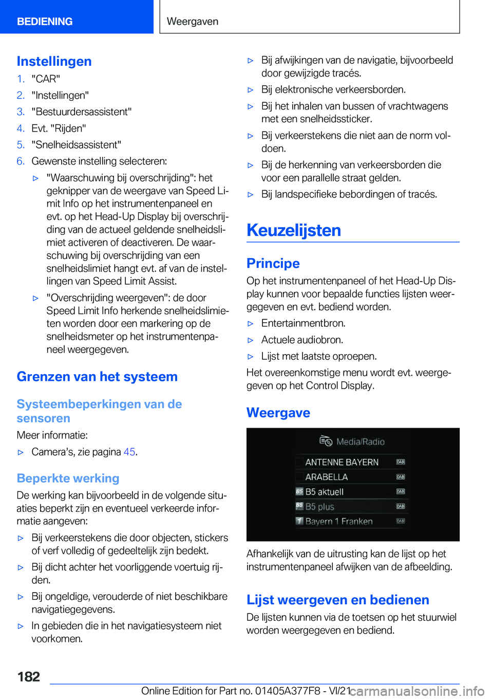 BMW X3 M 2022  Instructieboekjes (in Dutch) �I�n�s�t�e�l�l�i�n�g�e�n�1�.��C�A�R��2�.��I�n�s�t�e�l�l�i�n�g�e�n��3�.��B�e�s�t�u�u�r�d�e�r�s�a�s�s�i�s�t�e�n�t��4�.�E�v�t�.���R�i�j�d�e�n��5�.��S�n�e�l�h�e�i�d�s�a�s�s�i�s�t�e�n�t��6�.�G�e