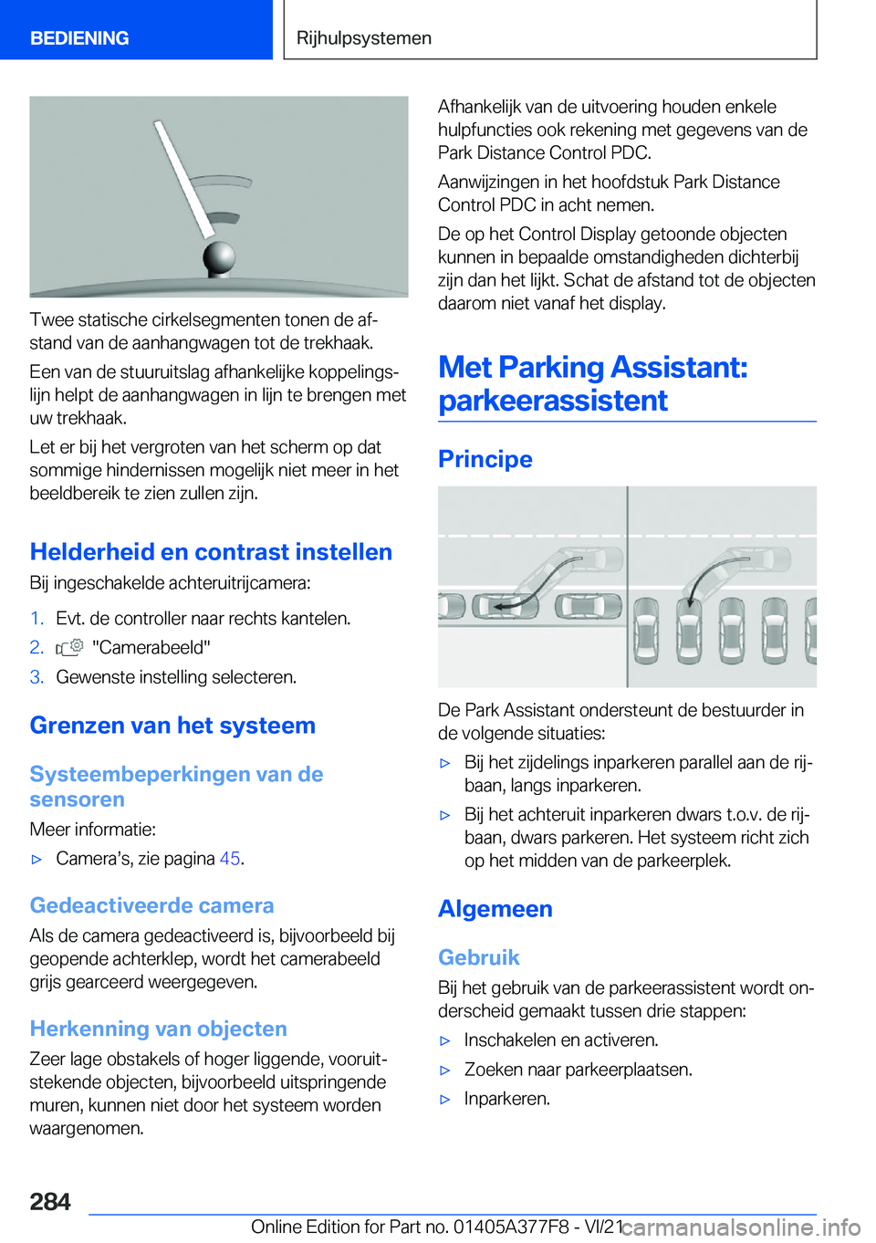 BMW X3 M 2022  Instructieboekjes (in Dutch) �T�w�e�e��s�t�a�t�i�s�c�h�e��c�i�r�k�e�l�s�e�g�m�e�n�t�e�n��t�o�n�e�n��d�e��a�fj�s�t�a�n�d��v�a�n��d�e��a�a�n�h�a�n�g�w�a�g�e�n��t�o�t��d�e��t�r�e�k�h�a�a�k�.
�E�e�n��v�a�n��d�e��s�t�u�