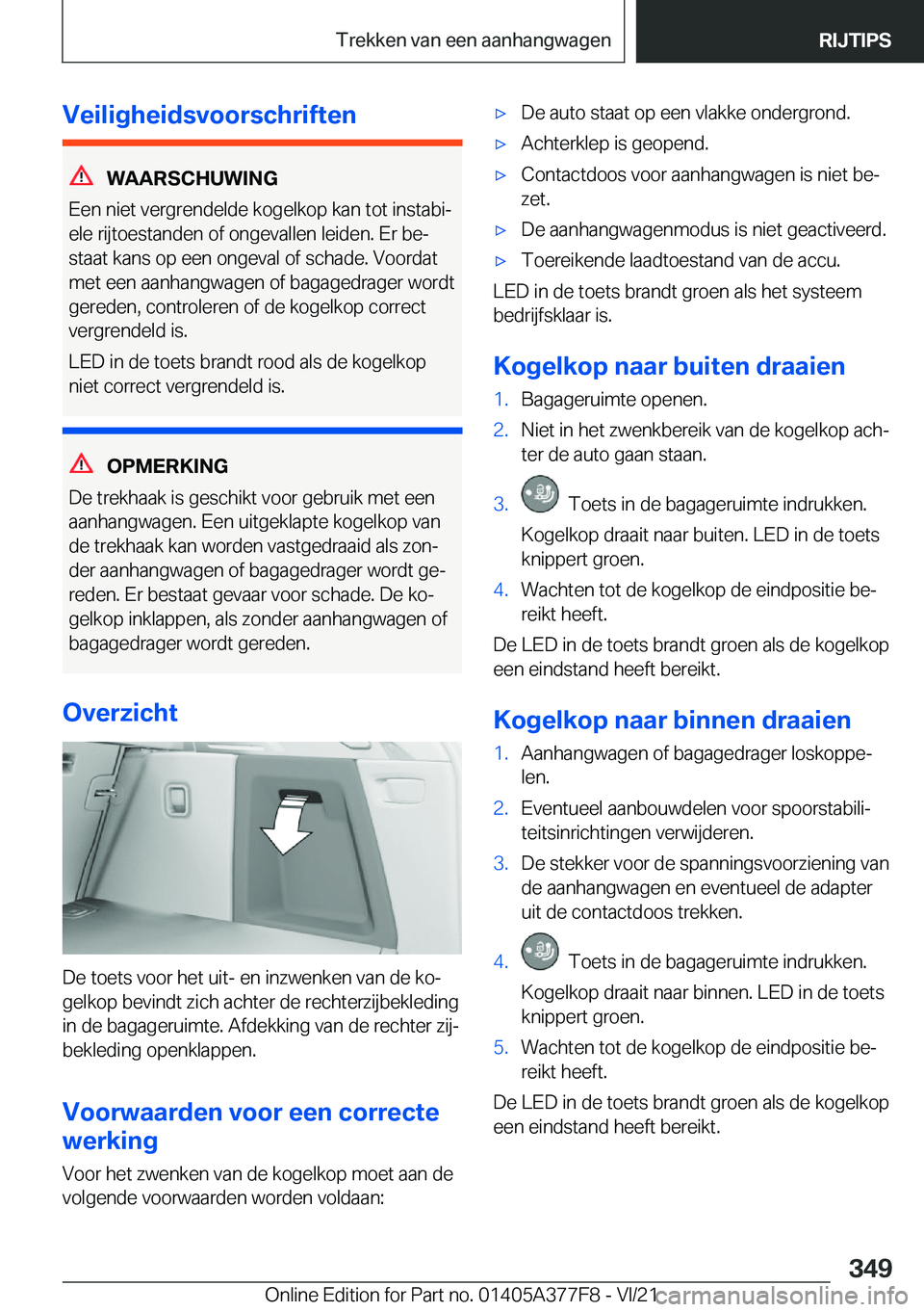 BMW X3 M 2022  Instructieboekjes (in Dutch) �V�e�i�l�i�g�h�e�i�d�s�v�o�o�r�s�c�h�r�i�f�t�e�n
�W�A�A�R�S�C�H�U�W�I�N�G
�E�e�n��n�i�e�t��v�e�r�g�r�e�n�d�e�l�d�e��k�o�g�e�l�k�o�p��k�a�n��t�o�t��i�n�s�t�a�b�ij
�e�l�e��r�i�j�t�o�e�s�t�a�n�d�
