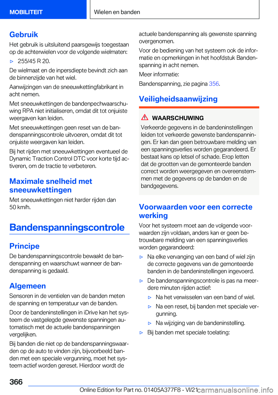 BMW X3 M 2022  Instructieboekjes (in Dutch) �G�e�b�r�u�i�k�H�e�t��g�e�b�r�u�i�k��i�s��u�i�t�s�l�u�i�t�e�n�d��p�a�a�r�s�g�e�w�i�j�s��t�o�e�g�e�s�t�a�a�n�o�p��d�e��a�c�h�t�e�r�w�i�e�l�e�n��v�o�o�r��d�e��v�o�l�g�e�n�d�e��w�i�e�l�m�a�t�e