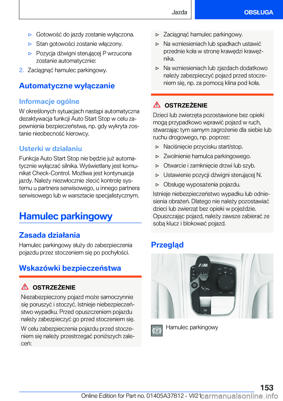 BMW X3 M 2022  Instrukcja obsługi (in Polish) 'x�G�o�t�o�w�o�