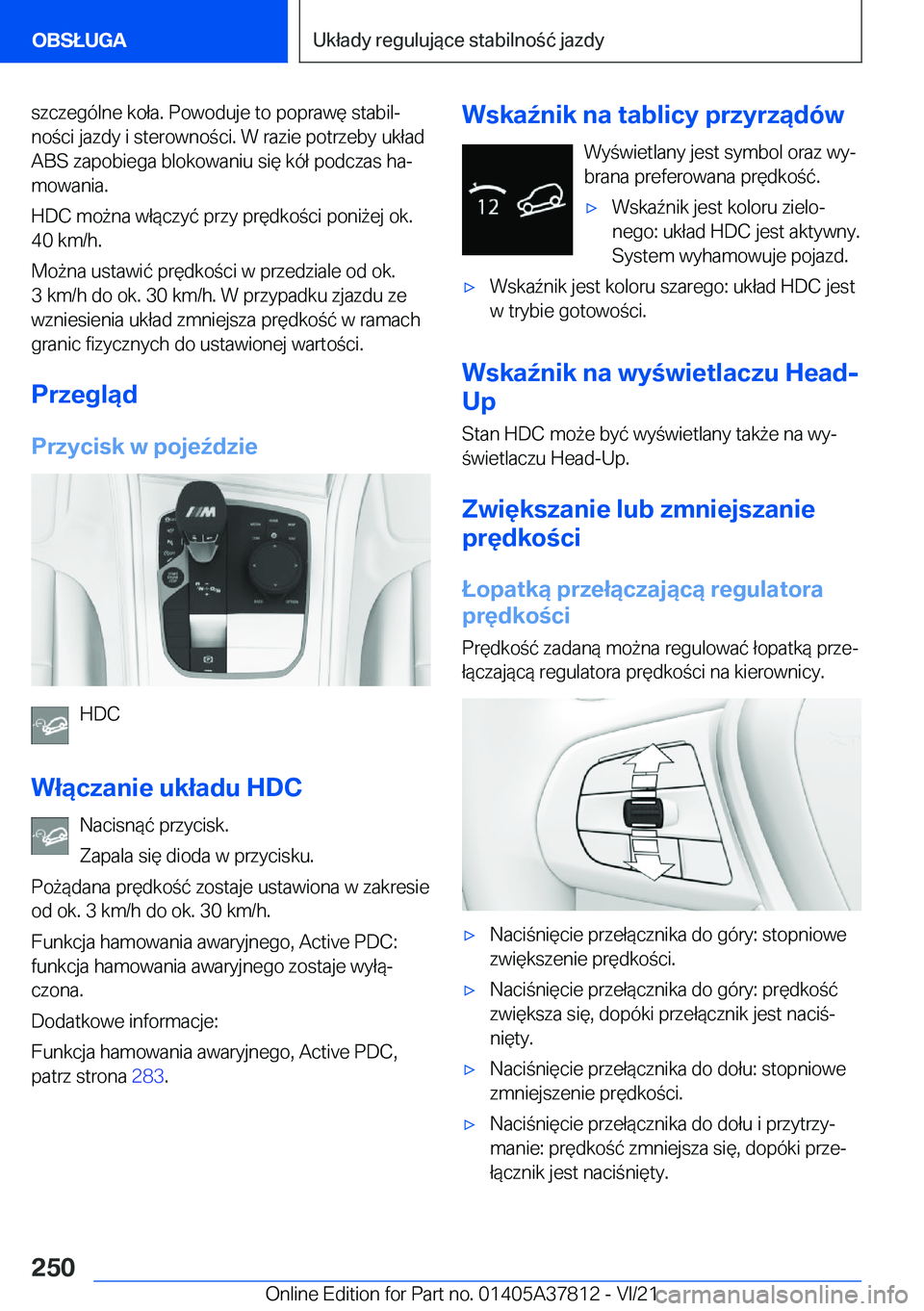 BMW X3 M 2022  Instrukcja obsługi (in Polish) �s�z�c�z�e�g�