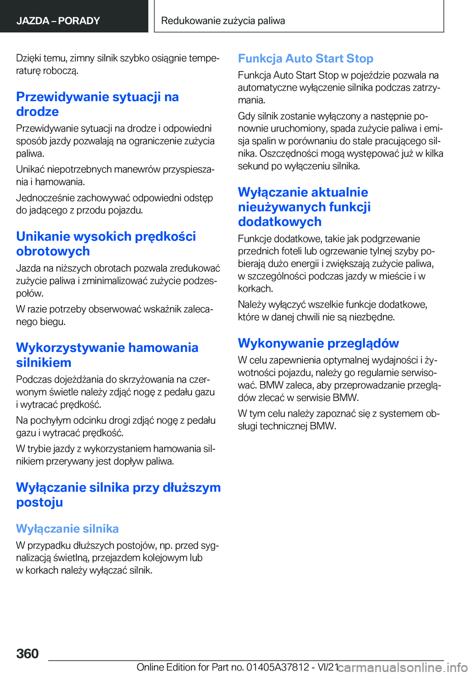 BMW X3 M 2022  Instrukcja obsługi (in Polish) �D�z�i�