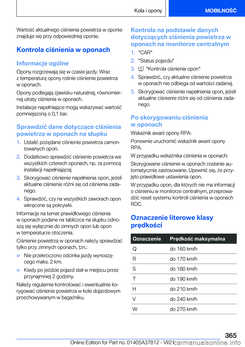 BMW X3 M 2022  Instrukcja obsługi (in Polish) �W�a�r�t�o�