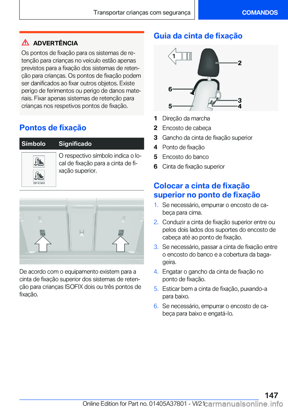 BMW X3 M 2022  Manual do condutor (in Portuguese) �A�D�V�E�R�T�