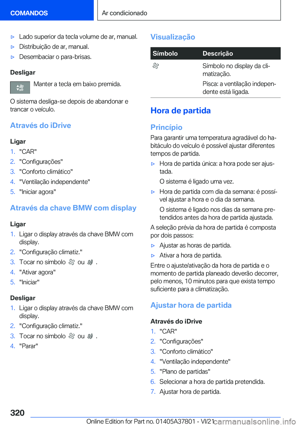 BMW X3 M 2022  Manual do condutor (in Portuguese) 'x�L�a�d�o��s�u�p�e�r�i�o�r��d�a��t�e�c�l�a��v�o�l�u�m�e��d�e��a�r�,��m�a�n�u�a�l�.'x�D�i�s�t�r�i�b�u�i�