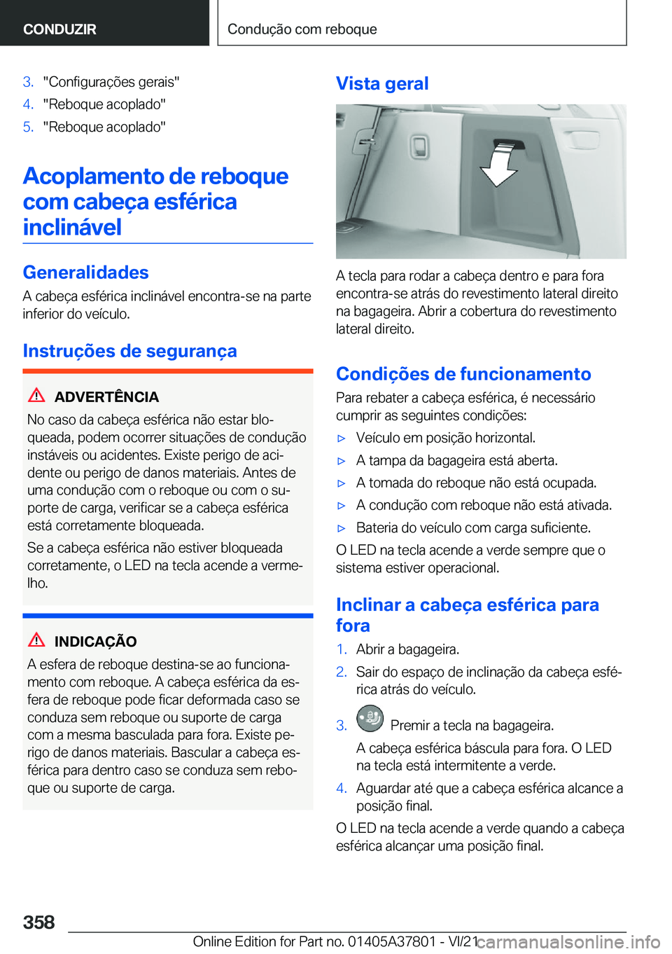 BMW X3 M 2022  Manual do condutor (in Portuguese) �3�.��C�o�n�f�i�g�u�r�a�