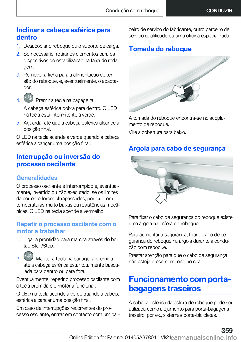 BMW X3 M 2022  Manual do condutor (in Portuguese) �I�n�c�l�i�n�a�r��a��c�a�b�e�