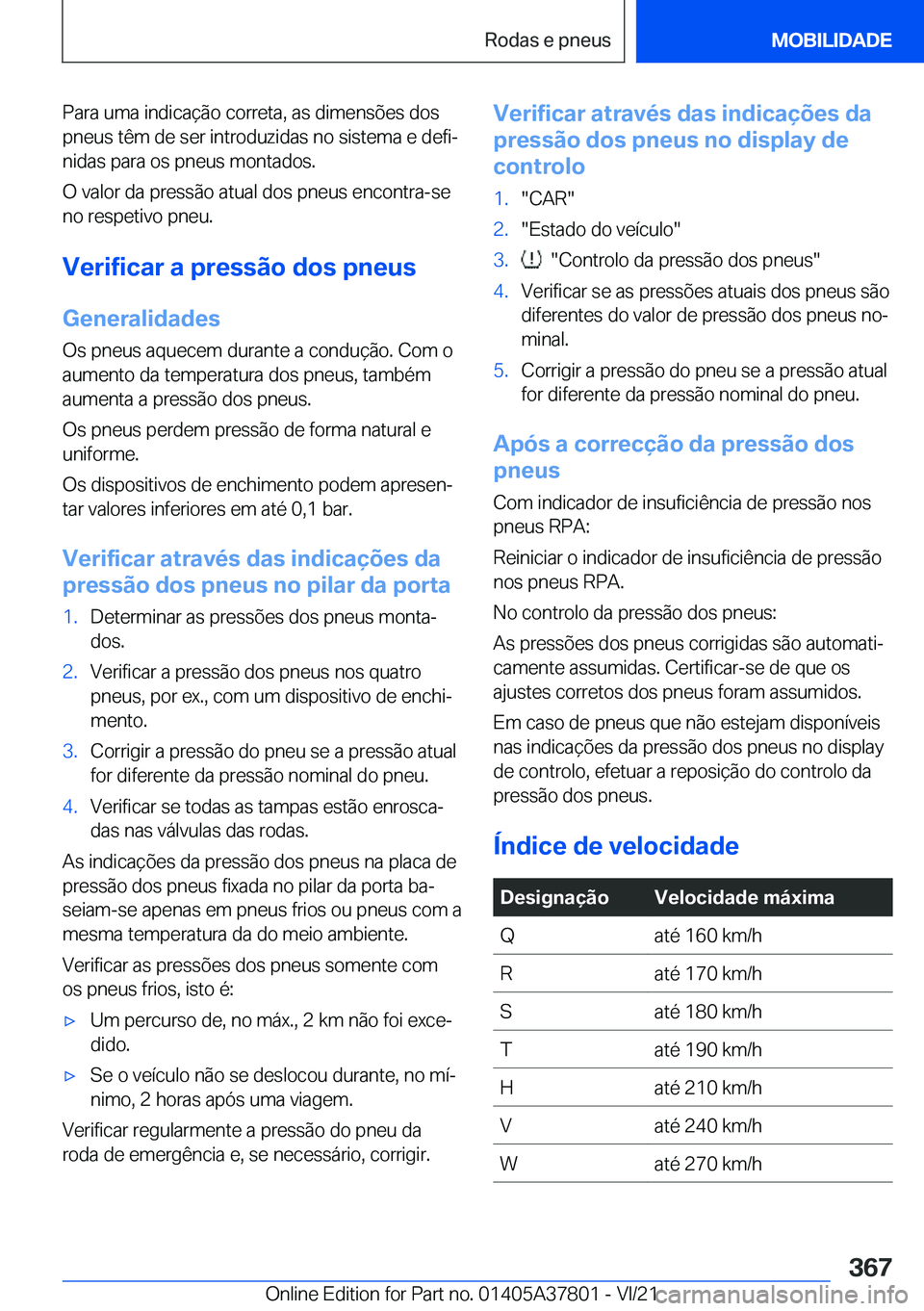 BMW X3 M 2022  Manual do condutor (in Portuguese) �P�a�r�a��u�m�a��i�n�d�i�c�a�