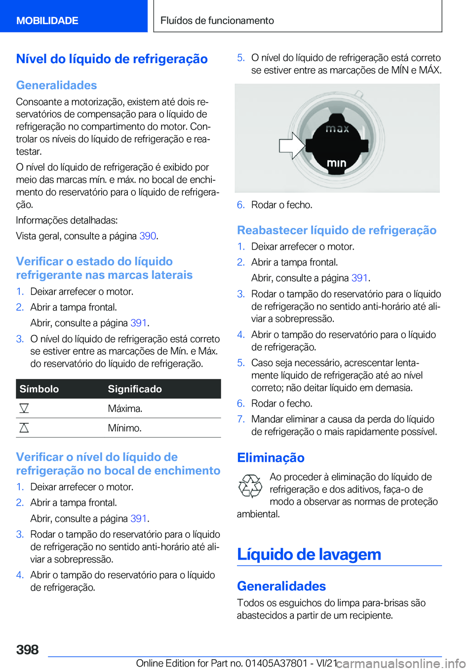 BMW X3 M 2022  Manual do condutor (in Portuguese) �N�